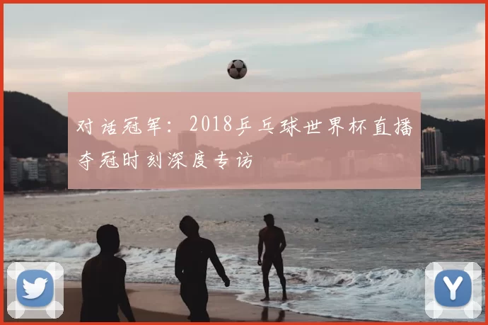 对话冠军：2018乒乓球世界杯直播夺冠时刻深度专访
