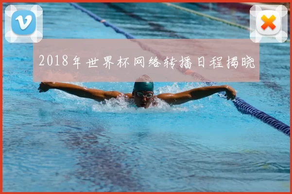 2018年世界杯网络转播日程揭晓