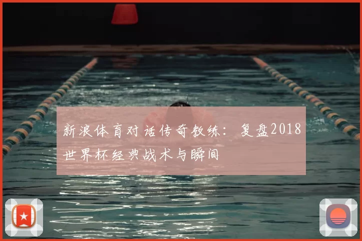 新浪体育对话传奇教练:复盘2018世界杯经典战术与瞬间