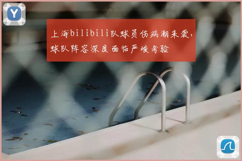 上海bilibili队球员伤病潮来袭,球队阵容深度面临严峻考验