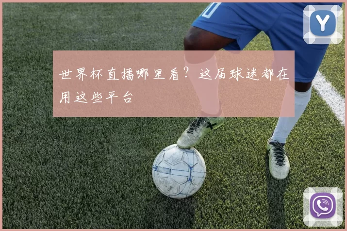 世界杯直播哪里看?这届球迷都在用这些平台